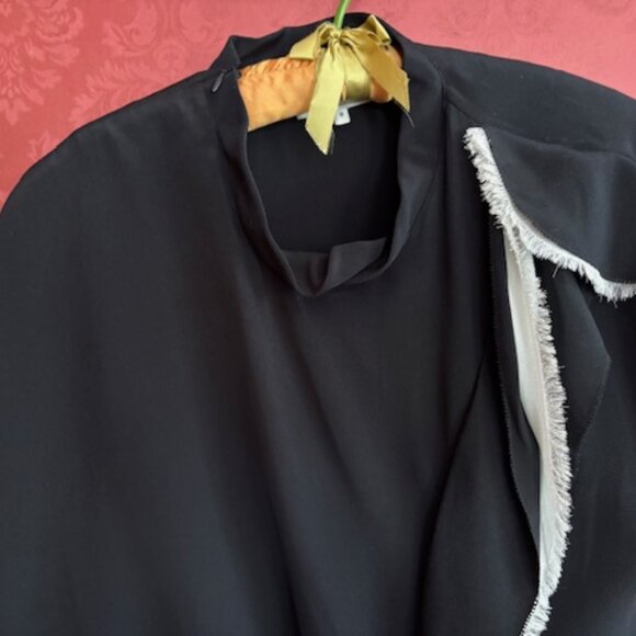 3.1 Phillip Lim Black & White Silk Dress 8 - Picture 8 of 9